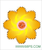 Photoshop 制作卡通鲜花文字