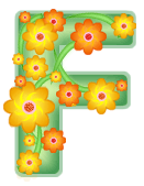 Photoshop 制作卡通鲜花文字