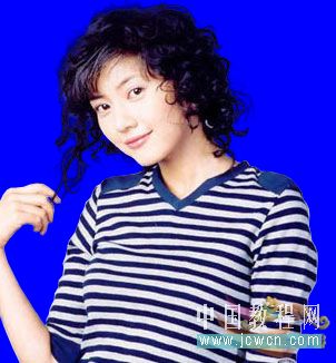Photoshop教程:抽出滤镜抠散发