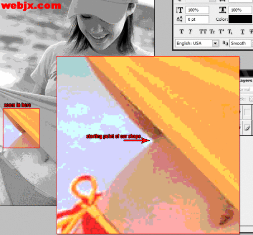 Photoshop轻松打造流行韩式矢量插画效果