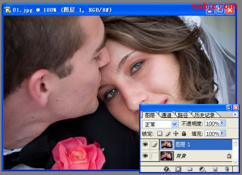 利用Photoshop镜头模糊滤镜转变照片焦点3