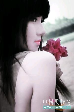 Photoshop为美女写真照片调色2