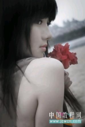 Photoshop为美女写真照片调色3