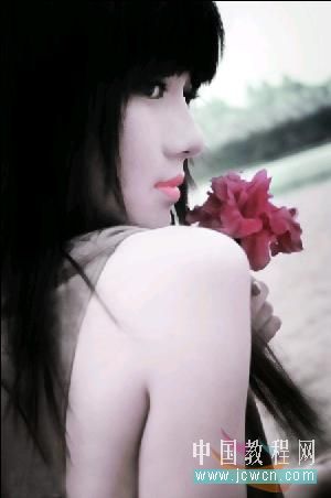 Photoshop为美女写真照片调色6