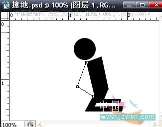 Photoshop打造黑白小人QQ表情动画