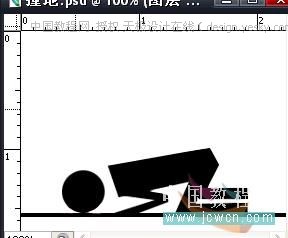 Photoshop打造黑白小人QQ表情动画