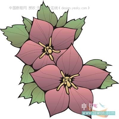 Photoshop自定义卷曲花纹笔刷