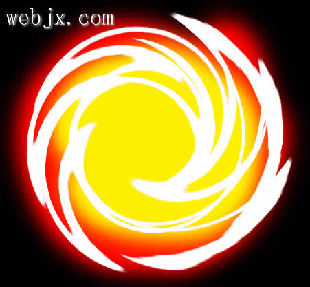 Photoshop独特方法制作另类的火球