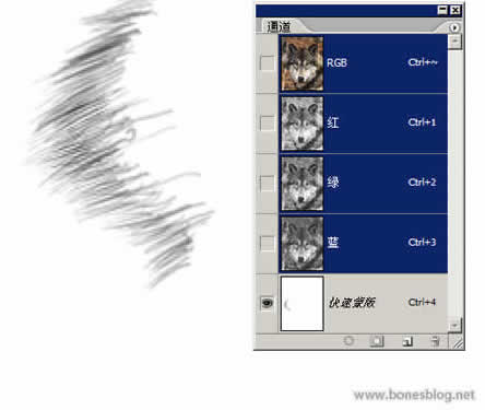 Photoshop另类抠图法之无招胜有招