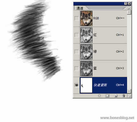 Photoshop另类抠图法之无招胜有招