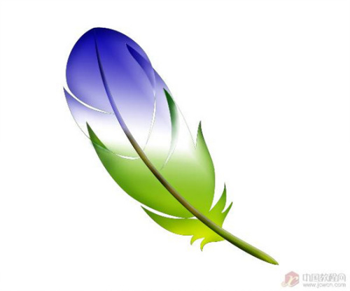 PS简单制做漂亮的羽毛(图一)