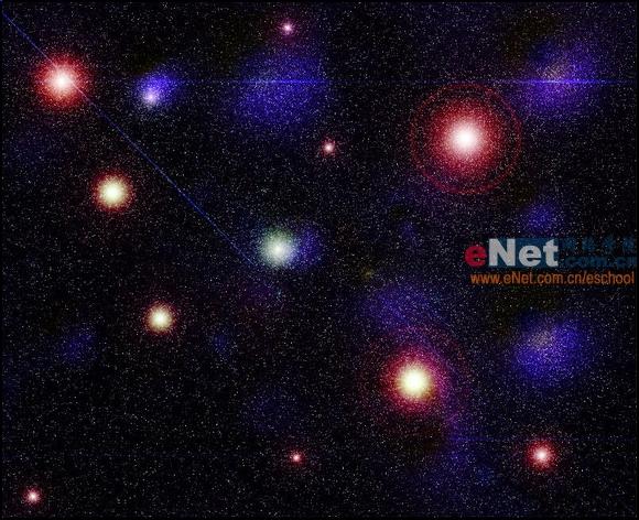 Photoshop设计教程教你制作美丽魔幻星云(4)