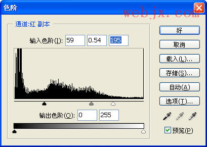 Photoshop简单方法为雕像增添光照金属质感