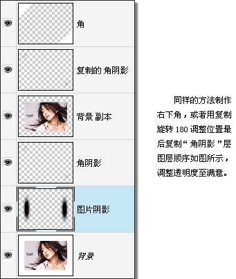 Photoshop轻松制作嵌角相册效果