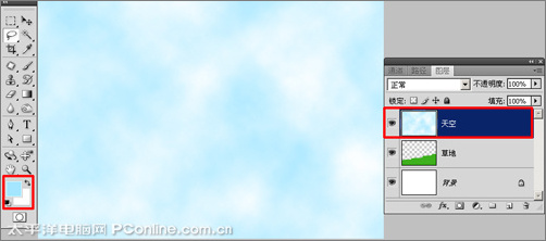 Photoshop CS4制作六一儿童节贺卡
