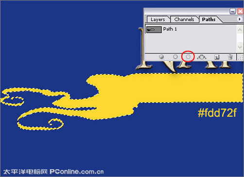用Photoshop图层样式制作纳尼亚传奇Logo