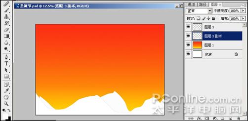 Photoshop教程：设计圣诞节海报