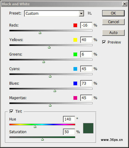 Photoshop教程：制作充满意境的红叶林