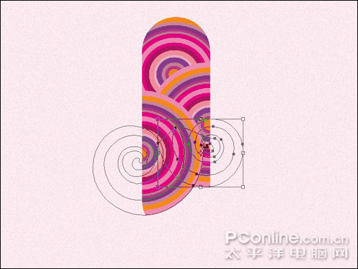photoshop cs4 矢量风格太平洋女性视觉