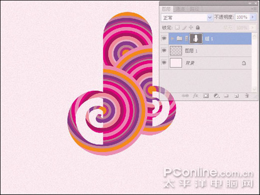 photoshop cs4 矢量风格太平洋女性视觉