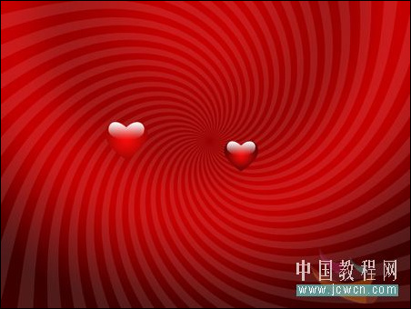 Photoshop教程：打造炫丽背景情人节贺卡