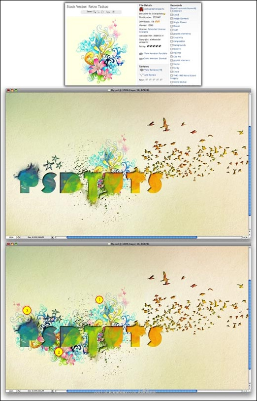 Photoshop创意教程：打造潮流凹印文字艺术壁