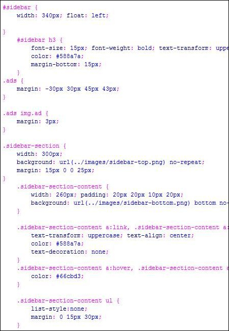 PS把PSD网站模板切图为XHTML CSS的网页