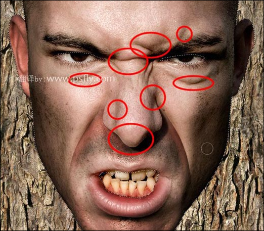 Photoshop合成科幻片中的树人魔怪