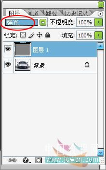 Photoshop模拟逼真汽车氙气灯光
