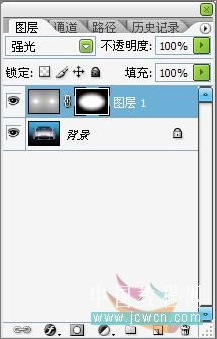 Photoshop模拟逼真汽车氙气灯光