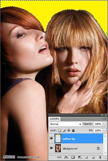 Photoshop教程:利用模特照片制作艺术海报