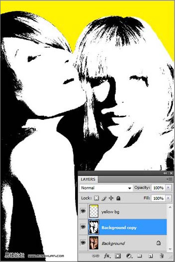 Photoshop教程:利用模特照片制作艺术海报