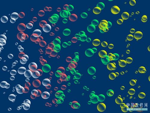 PS初学者实例教程 自定义画笔“水泡” PS初学者实例教程 自定义画笔“水泡”