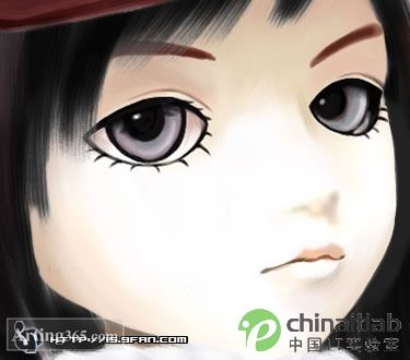 用Painter绘制可爱的SD娃娃_中国设计秀整理