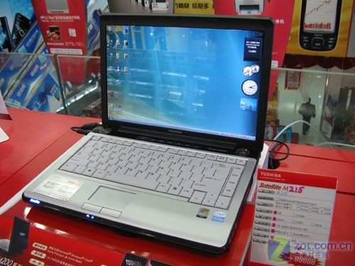 160G硬盘2400独显 东芝M215新本6499元 160G硬盘2400独显 东芝M215新本6499元