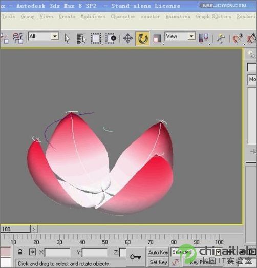 3DsMAX简单快速打造荷花灯教程