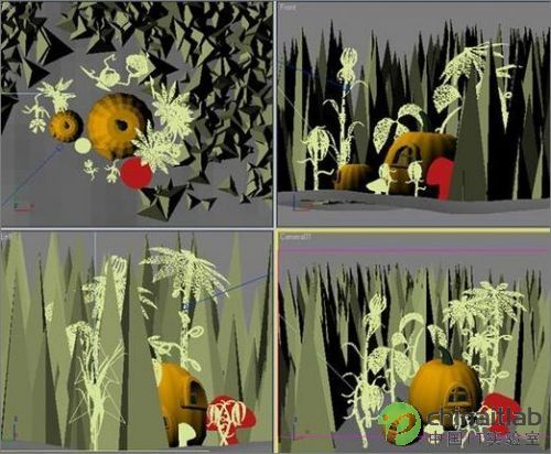 3ds Max教程:制作卡通风格菜园_天极设计在线design.yesky.com转载 3ds Max教程:制作卡通风格菜园_天极设计在线design.yesky.com转载