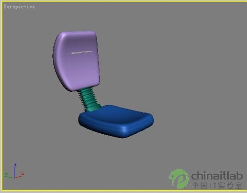 3D初级教程--打造一张逼真转椅