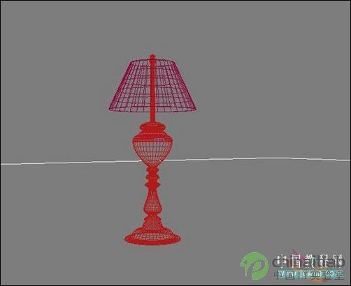 一盏铜油灯的建模及渲染
