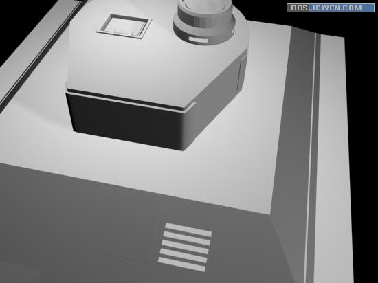 3D大型坦克建模教程