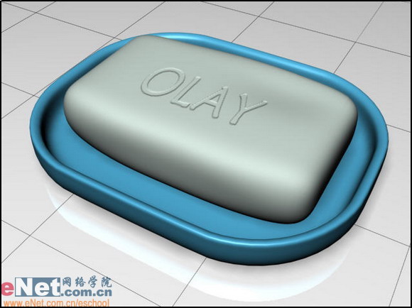 用3D MAX教你制作逼真的OLAY香皂（图十八）