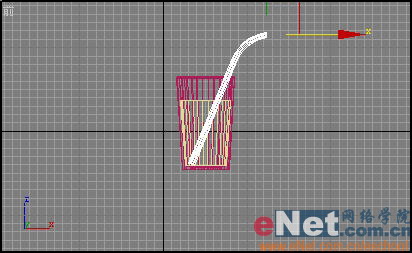 3DS MAX制作透明玻璃杯的折射效果（图八）