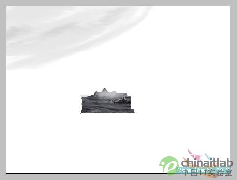 Photoshop绘传统山水画_天极设计在线