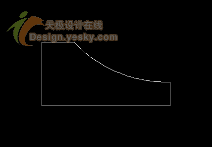 巧用AutoCAD准确再现不规则材料圆弧边