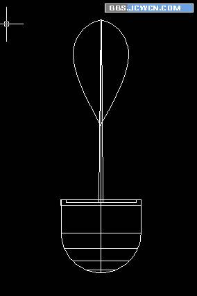 AutoCAD三维建模制作立体羽毛球_天极设计在线整理