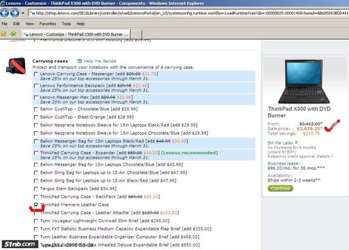 同配置ThinkPad X300国内竟然便宜？ 