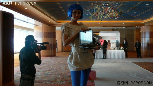 新品如云 美女如星 惠普笔记本发布会