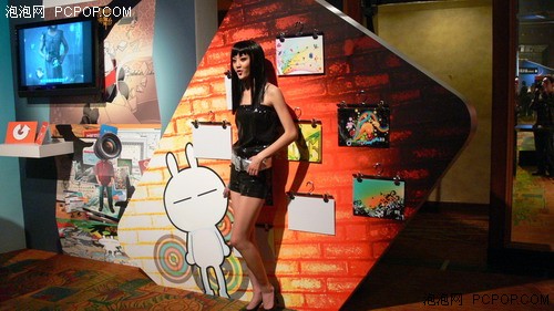 新品如云 美女如星 惠普笔记本发布会