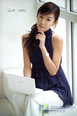 瑞丽女模倾情演绎 华硕易PC养眼图赏 