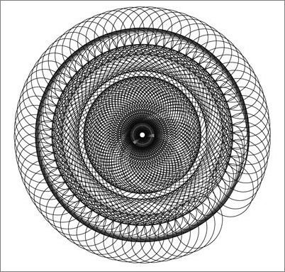 AI结合AE制作螺旋形图案的动画